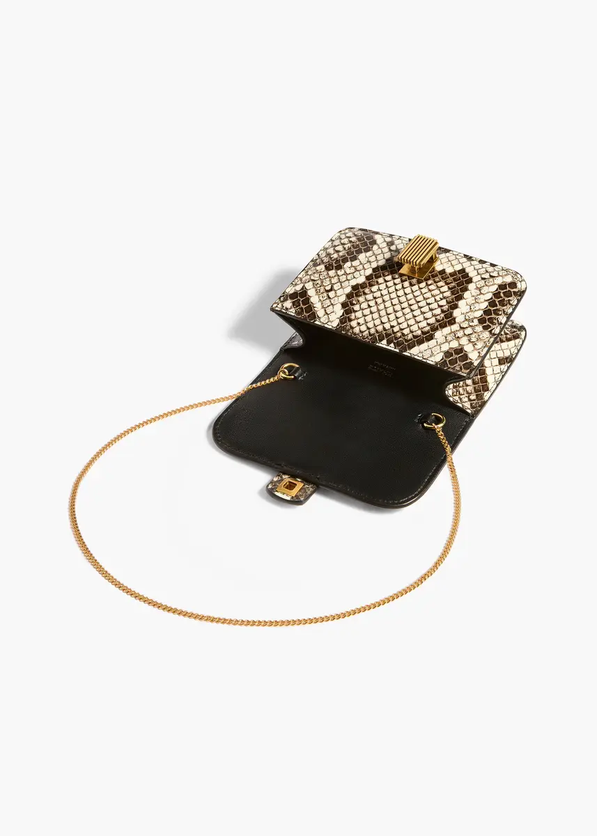 Khaite Blake Nano Bag In Natural Python | Thumbnail 3 Khaite Blake Nano Bag In Natural Python | Thumbnail 3