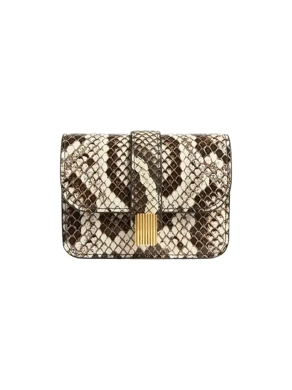 Blake Nano Bag In Natural Python