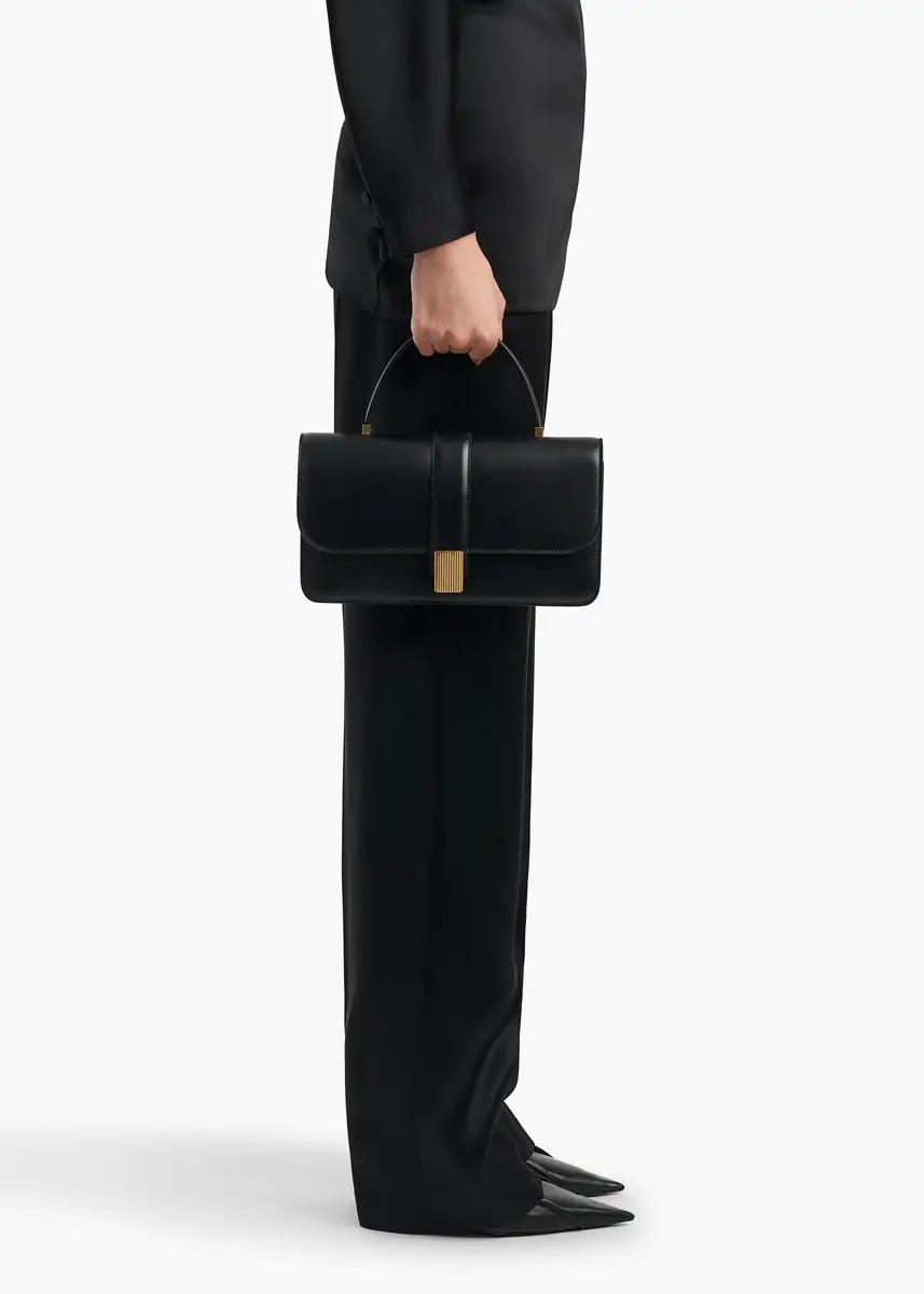 Khaite Blake Top Handle Bag In Black | Thumbnail 5 Khaite Blake Top Handle Bag In Black | Thumbnail 5