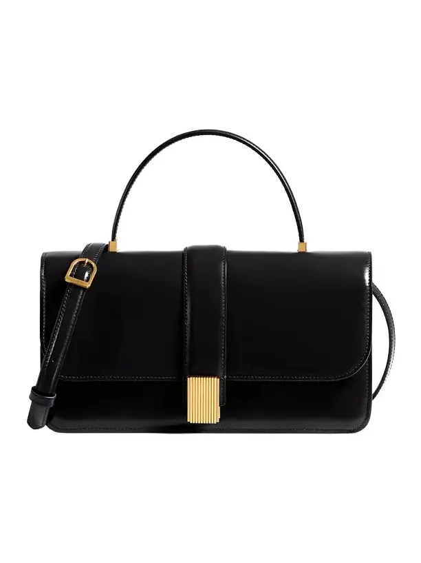 Khaite Blake Top Handle Bag In Black | Thumbnail 1 Khaite Blake Top Handle Bag In Black | Thumbnail 1