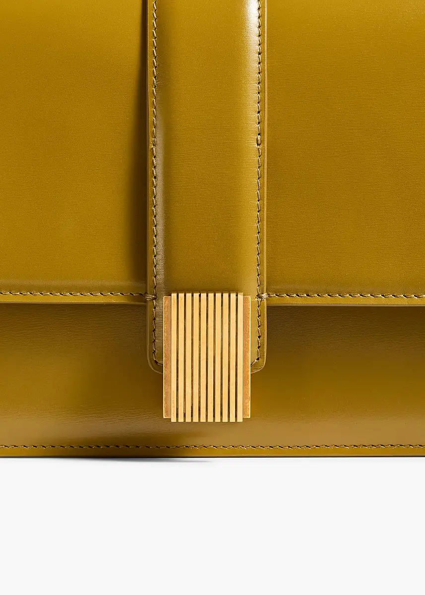 Khaite Blake Top Handle Bag In Golden Olive | Thumbnail 4 Khaite Blake Top Handle Bag In Golden Olive | Thumbnail 4
