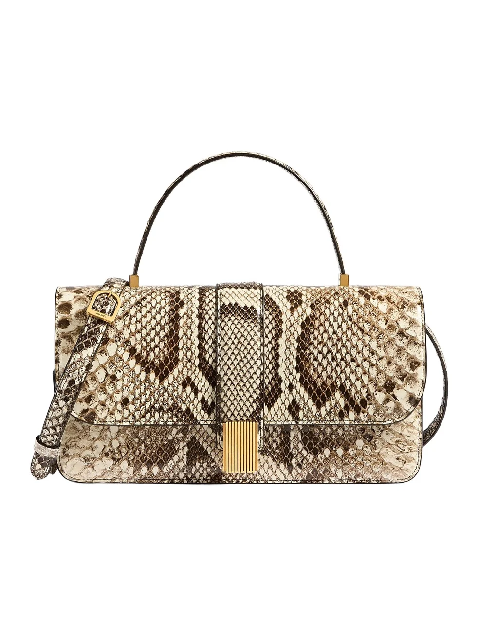 Blake Top Handle Bag In Natural Python Blake Top Handle Bag In Natural Python