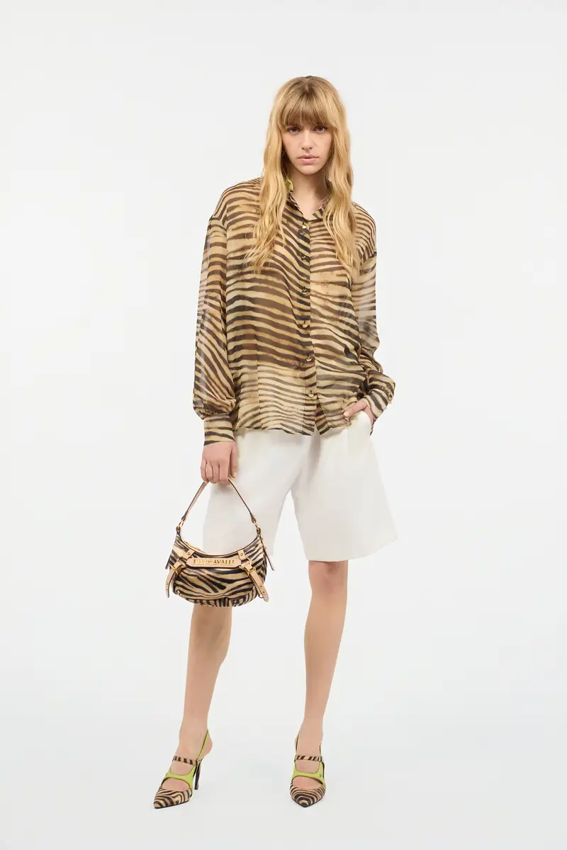 Roberto Cavalli Tailored Shorts With Belt | Thumbnail 6