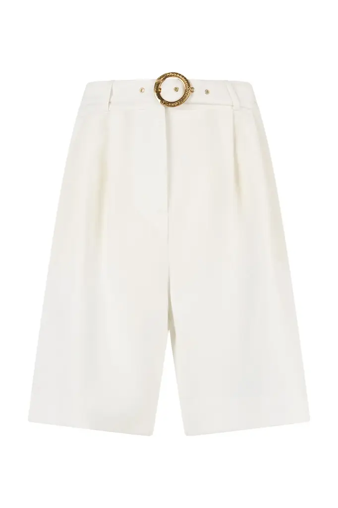 Roberto Cavalli Tailored Shorts With Belt