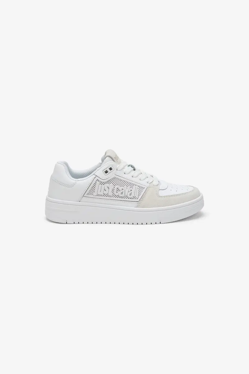 Roberto Cavalli White Logo Detail Chunky Sneakers | Thumbnail 2 Roberto Cavalli White Logo Detail Chunky Sneakers | Thumbnail 2
