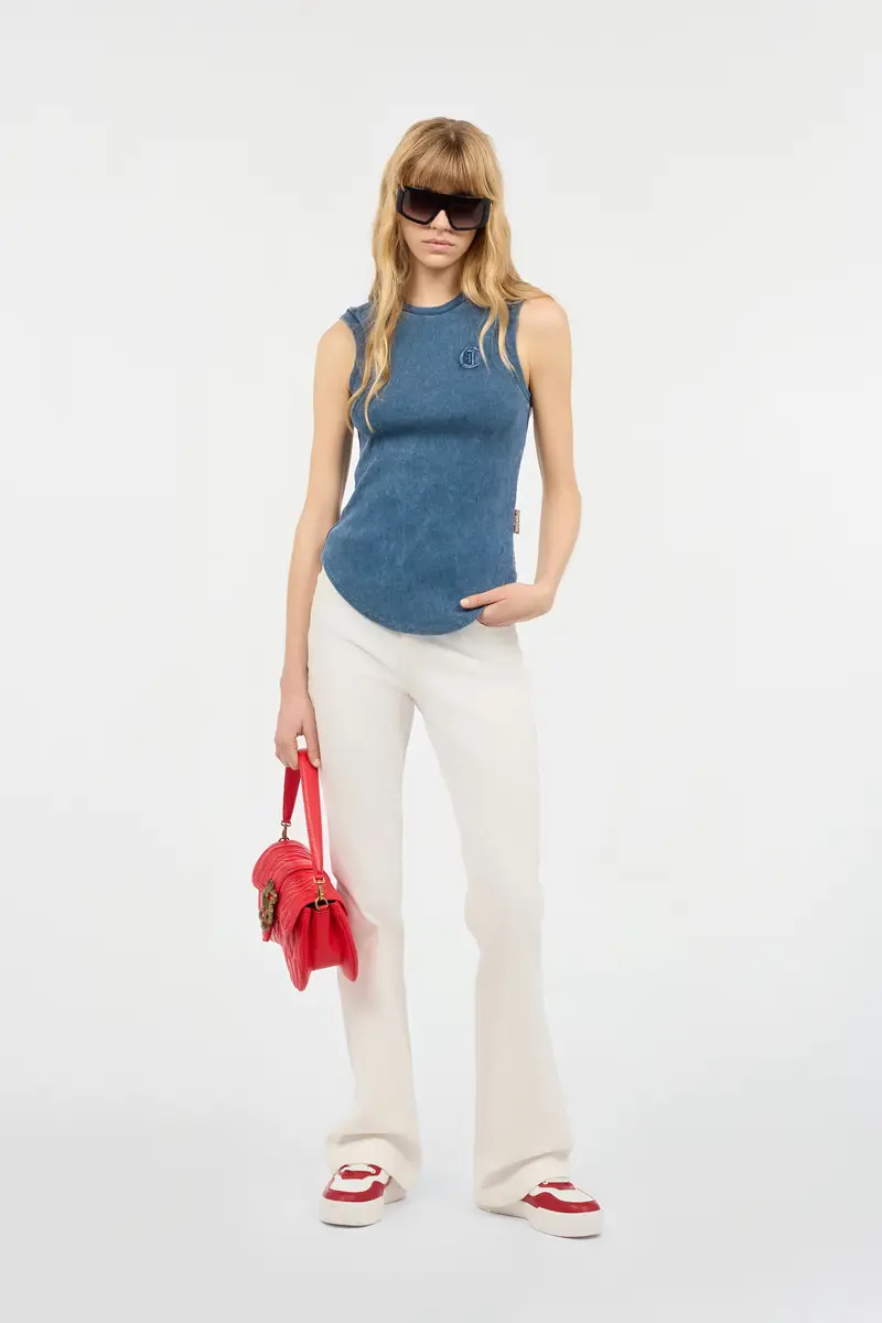 Roberto Cavalli Tank Top With JC Monogram | Thumbnail 7 Roberto Cavalli Tank Top With JC Monogram | Thumbnail 7