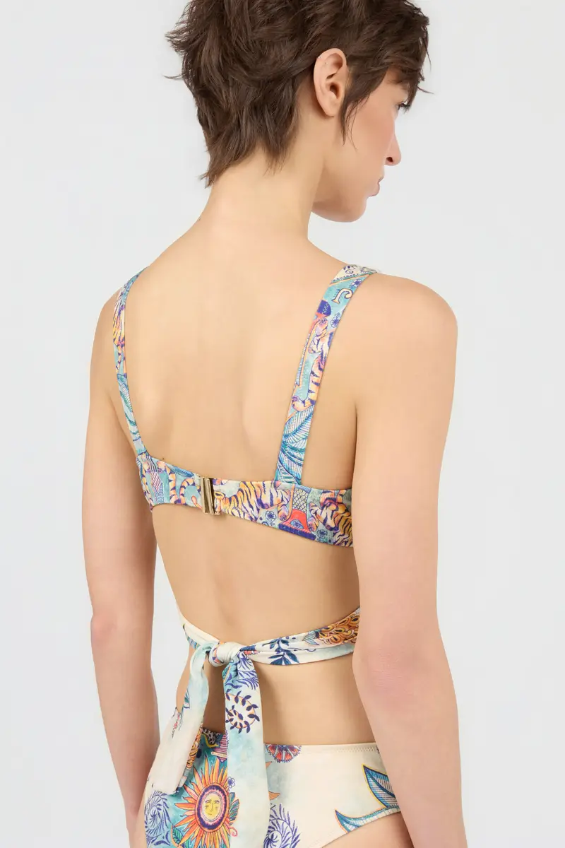 Roberto Cavalli Tropical Garden Print One-Piece Swimsuit | Thumbnail 5