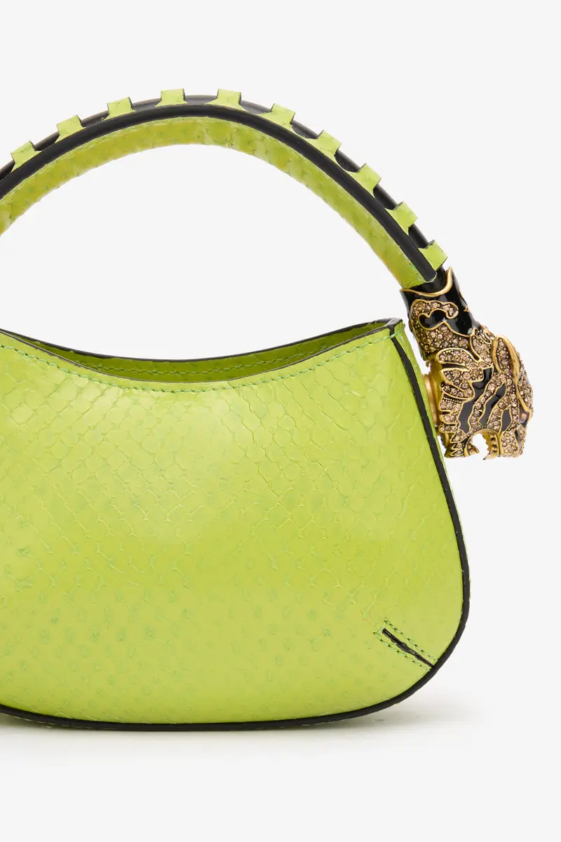 Roberto Cavalli Mini Roar Bag With Snake Print | Thumbnail 4 Roberto Cavalli Mini Roar Bag With Snake Print | Thumbnail 4