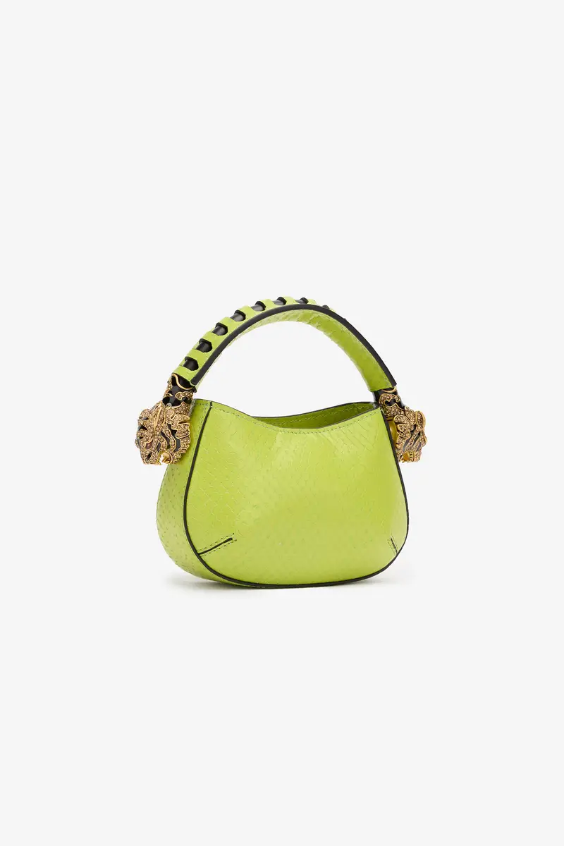 Roberto Cavalli Mini Roar Bag With Snake Print | Thumbnail 5 Roberto Cavalli Mini Roar Bag With Snake Print | Thumbnail 5