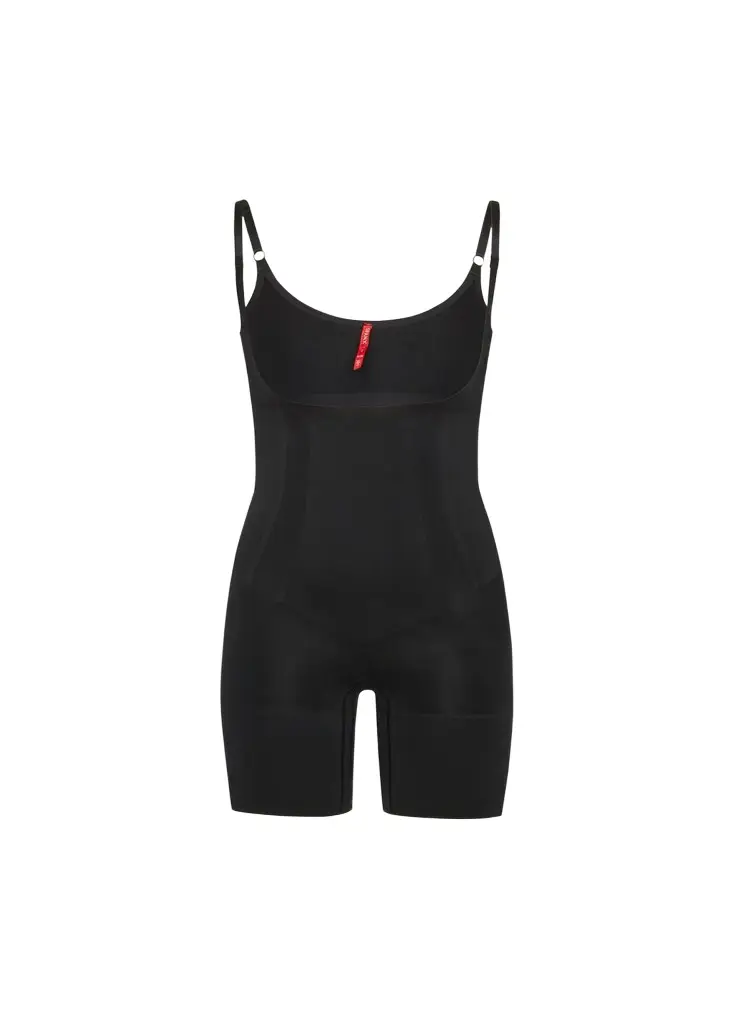 Spanx SPANXsculpt OnCore Open-Bust Mid-Thigh Bodysuit | Image 1 Spanx SPANXsculpt OnCore Open-Bust Mid-Thigh Bodysuit | Image 1
