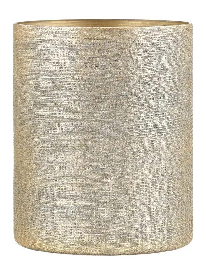 Labrazel Woven Metallic Wastebasket