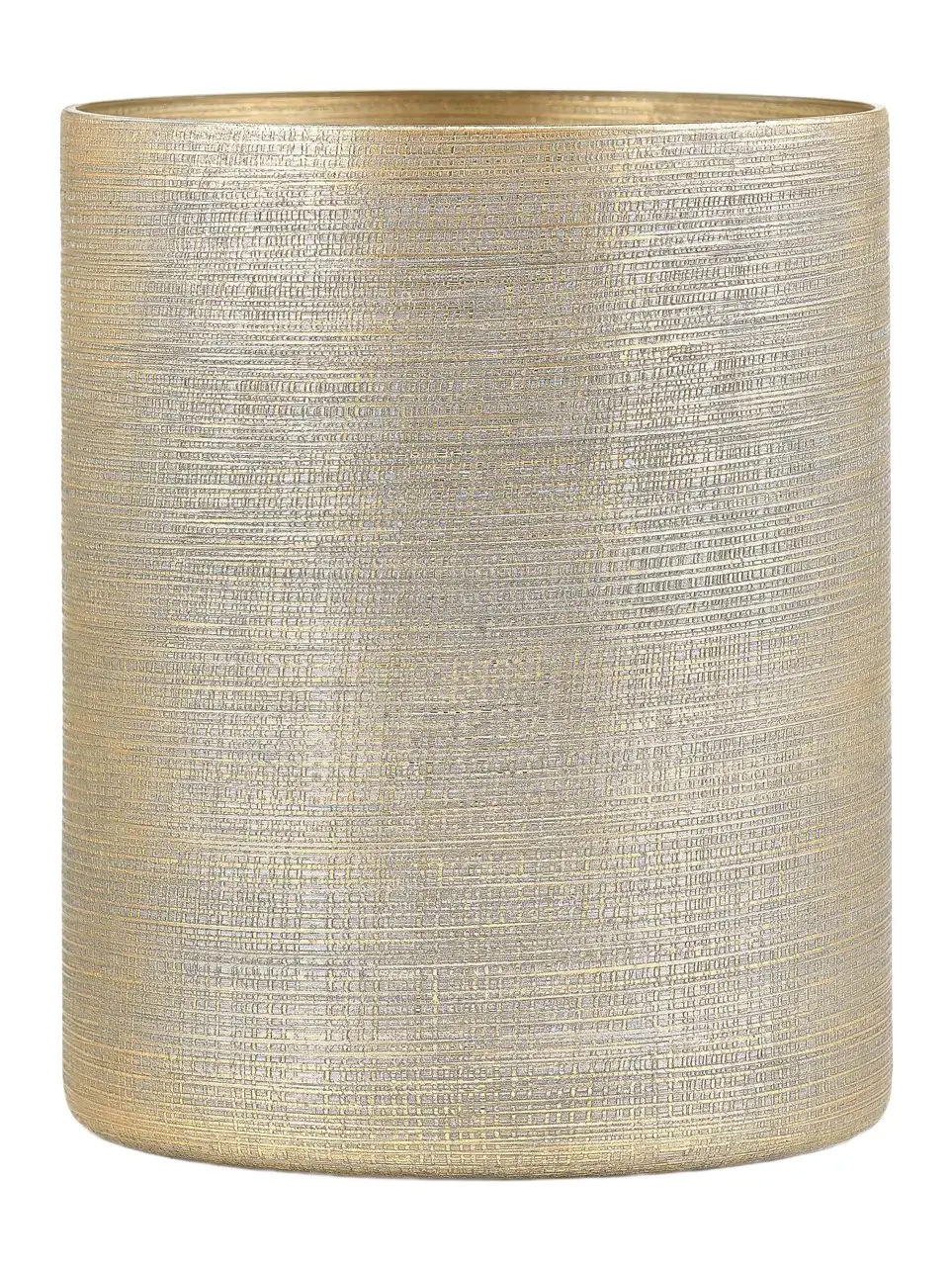 Labrazel Woven Metallic Wastebasket