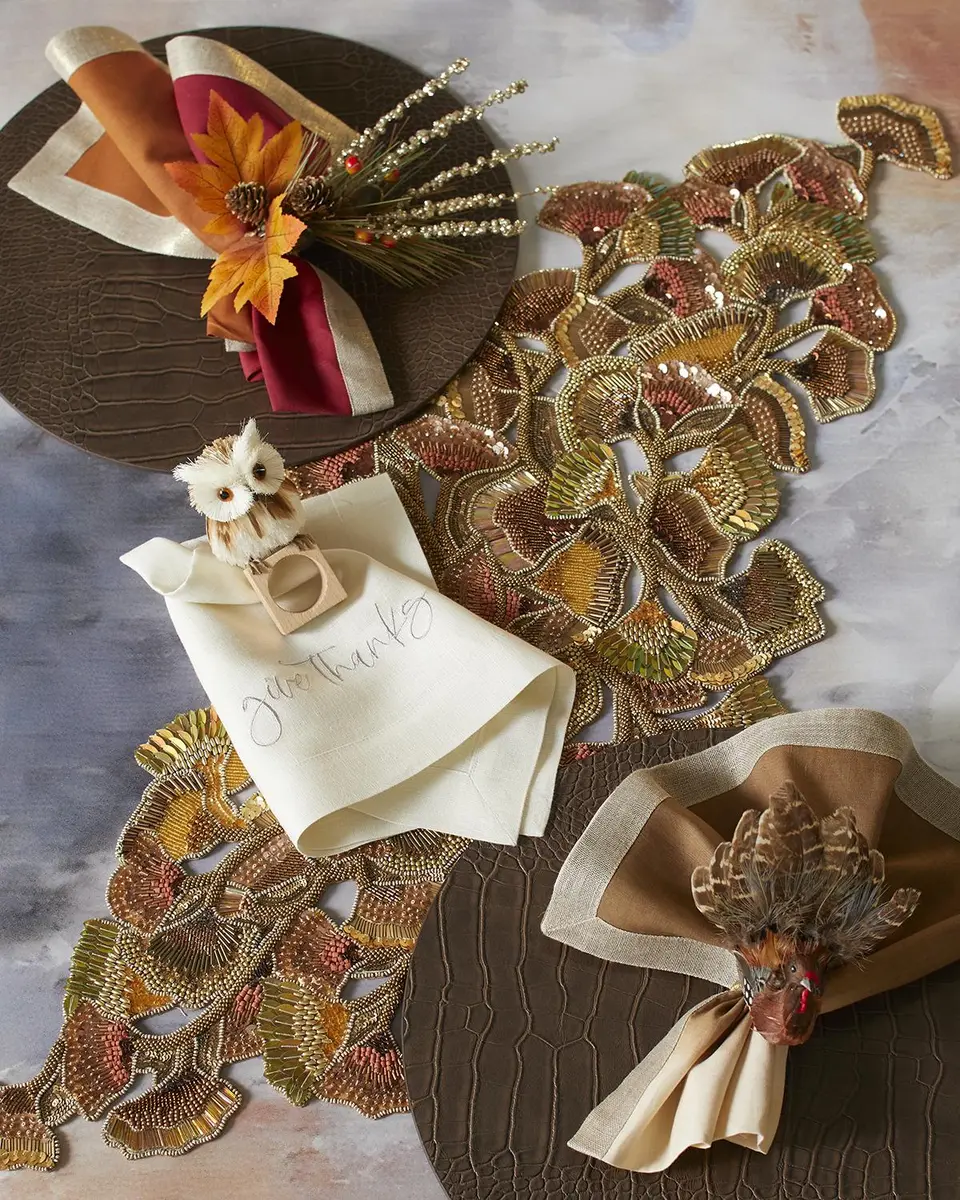 Kim Seybert Gobble Napkin Ring | Image 1 Kim Seybert Gobble Napkin Ring | Image 1