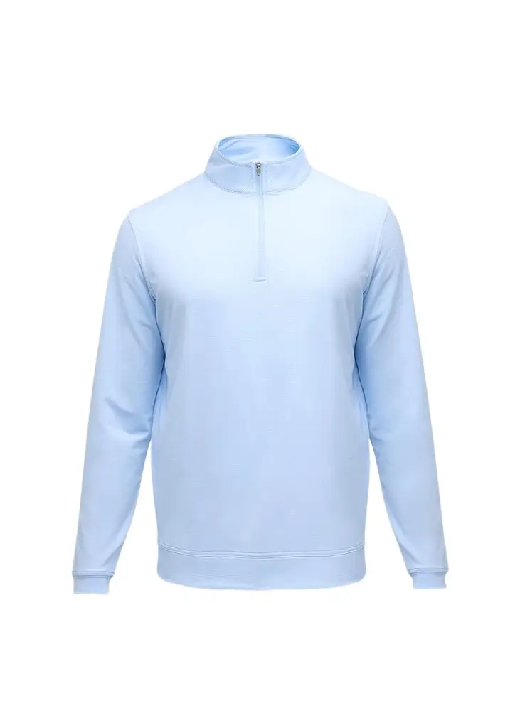 Peter Millar Men's Perth Micro-Stripe Half-Zip Sweater