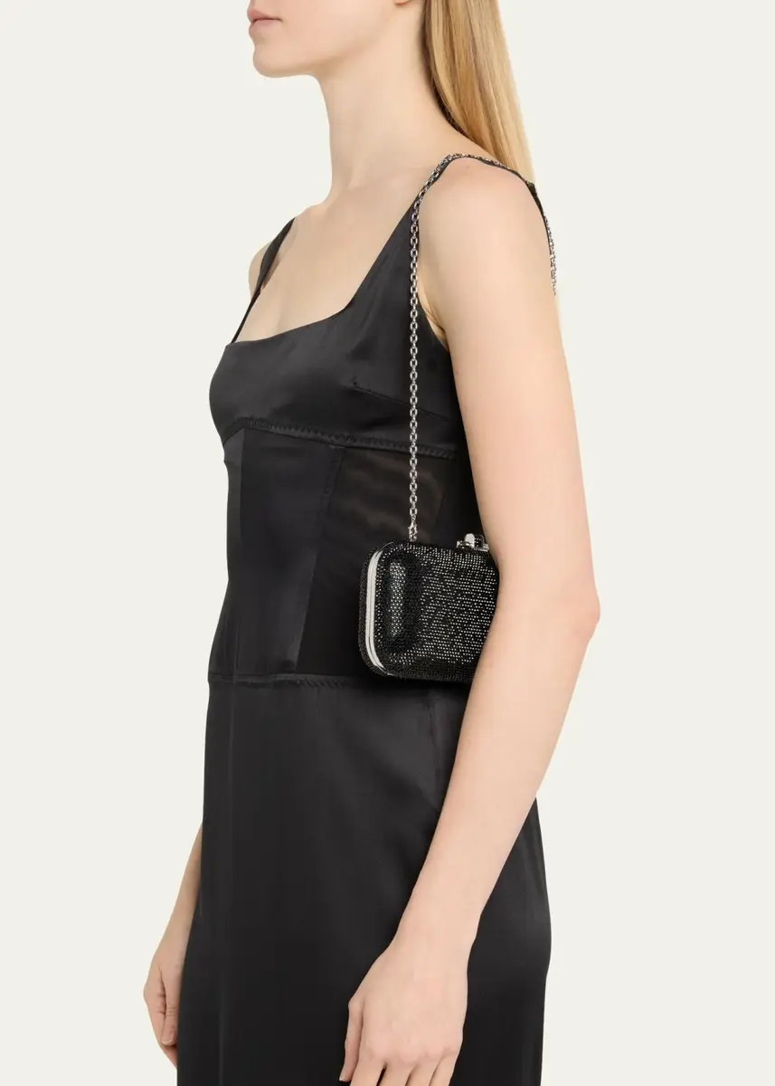 Judith Leiber Couture Long Slide Crystal Minaudiere | Thumbnail 2