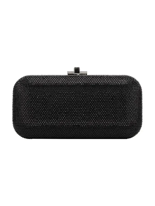 Judith Leiber Couture Long Slide Crystal Minaudiere