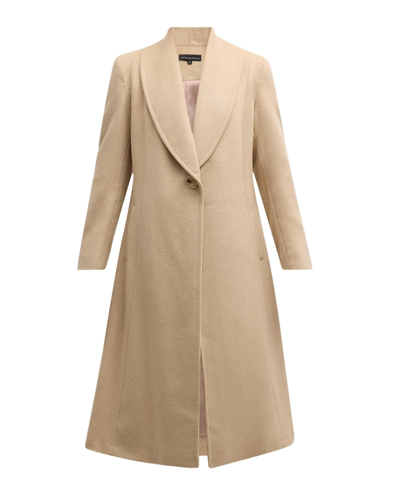 Shawl-Collar Camel Hair Princess Coat Shawl-Collar Camel Hair Princess Coat
