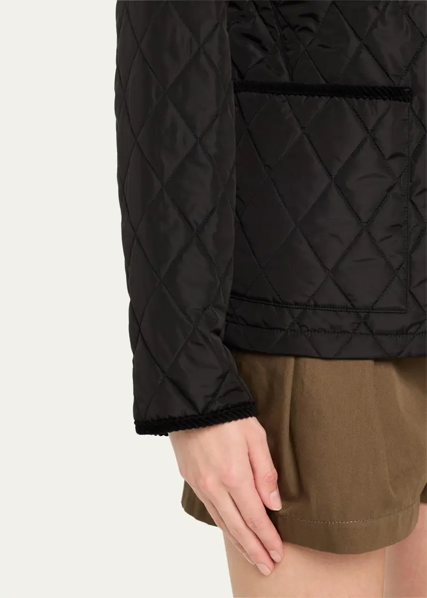 Burberry Dorset Quilted Barn Jacket | Thumbnail 5 Burberry Dorset Quilted Barn Jacket | Thumbnail 5