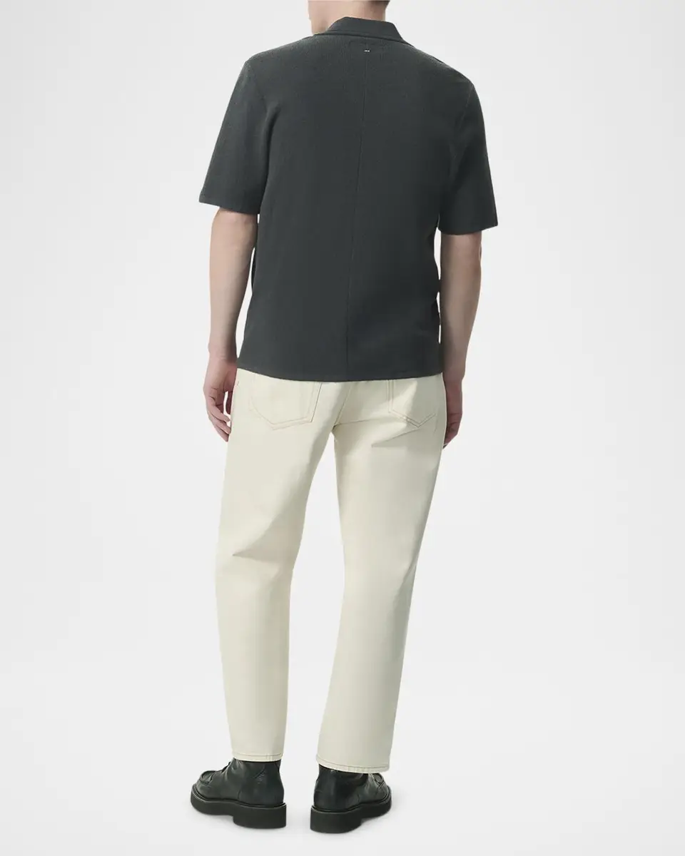 rag & bone Men's Zuma Toweling Polo Shirt | Thumbnail 3 rag & bone Men's Zuma Toweling Polo Shirt | Thumbnail 3