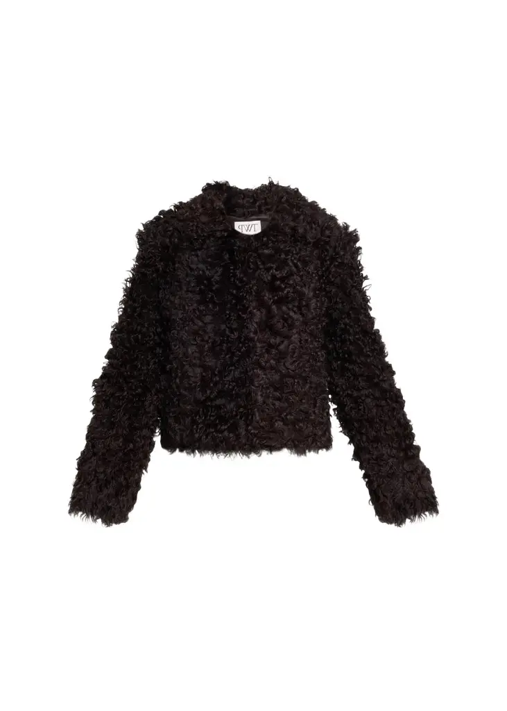 TWP Sylvia Curly Shearling Jacket | Image 1 TWP Sylvia Curly Shearling Jacket | Image 1