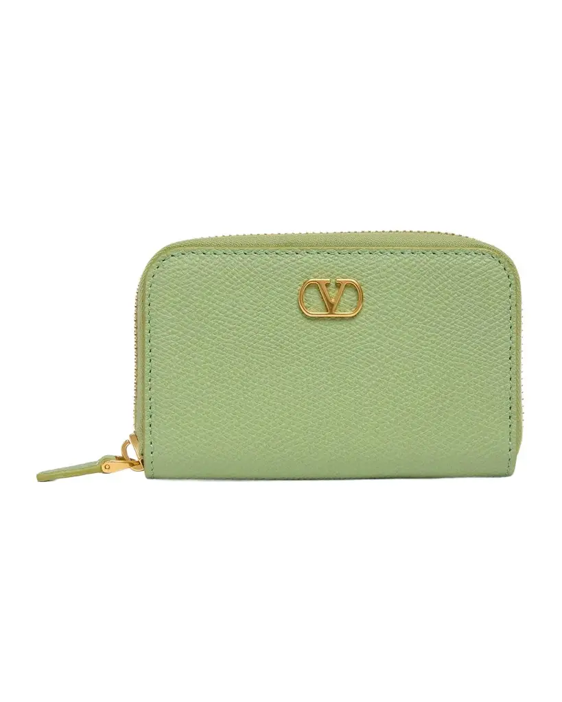 Valentino Garavani Mini VLogo Leather Wallet | Image 1 Valentino Garavani Mini VLogo Leather Wallet | Image 1