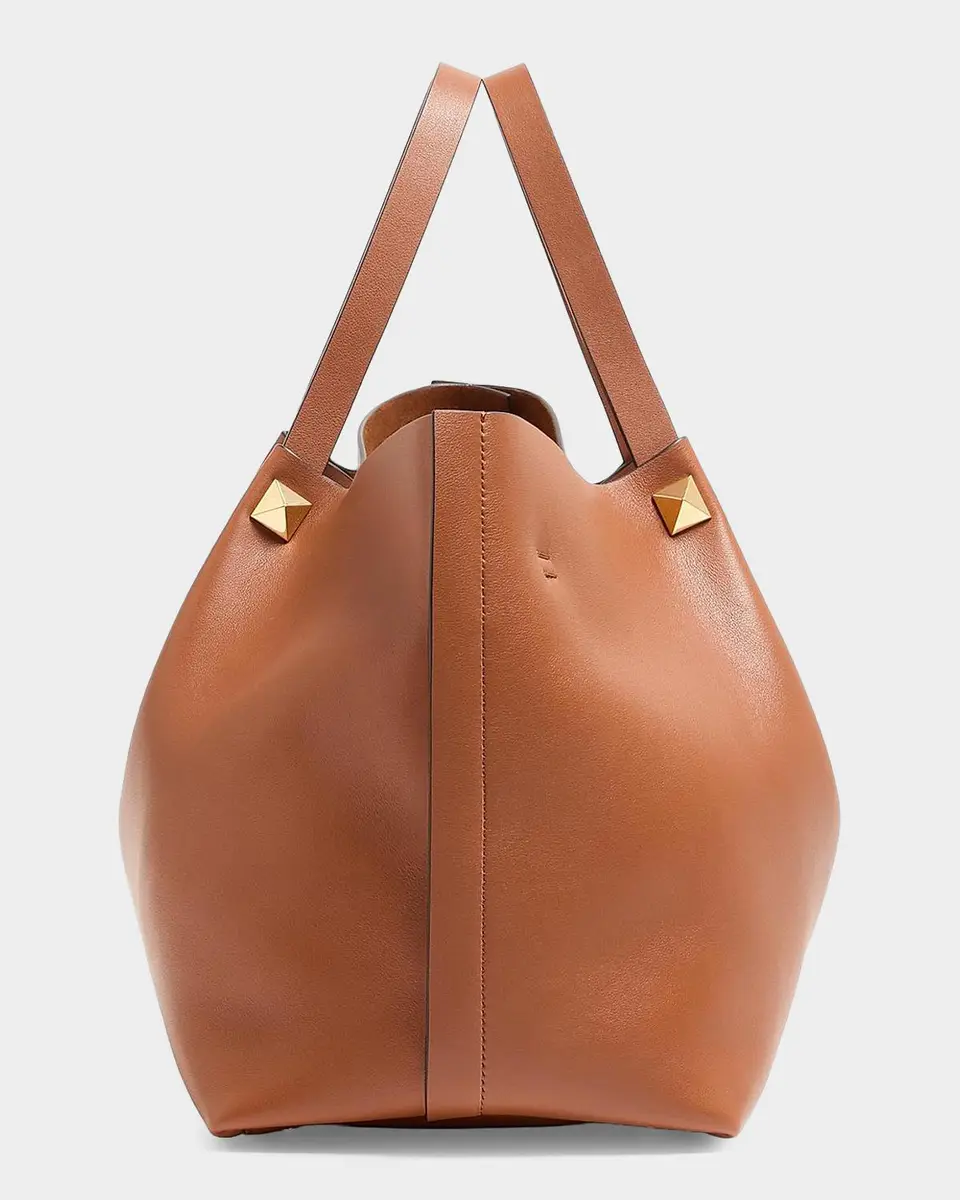 Valentino Garavani Large Soft Leather Shopping Bag | Thumbnail 7 Valentino Garavani Large Soft Leather Shopping Bag | Thumbnail 7