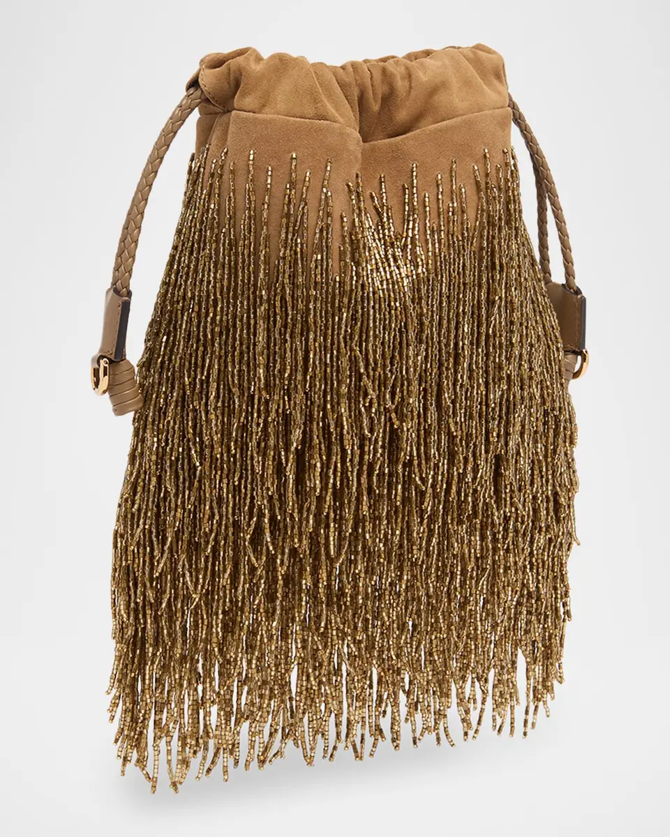 Etro Kalispera Beaded Fringe Leather Shoulder Bag | Thumbnail 3 Etro Kalispera Beaded Fringe Leather Shoulder Bag | Thumbnail 3