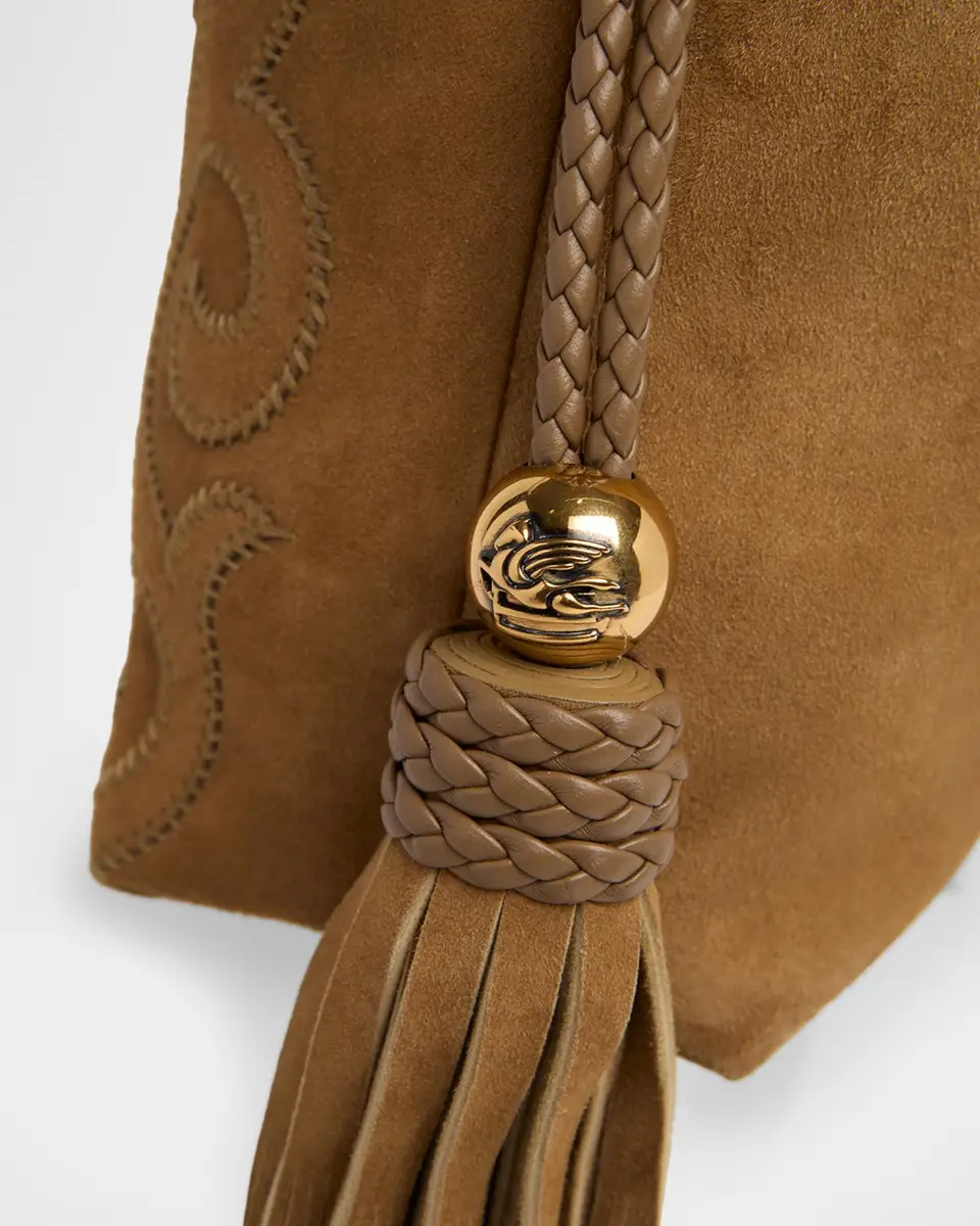 Etro Kalispera Extra-Small Suede Shoulder Bag | Thumbnail 6