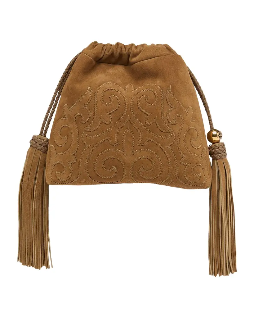 Kalispera Extra-Small Suede Shoulder Bag Kalispera Extra-Small Suede Shoulder Bag