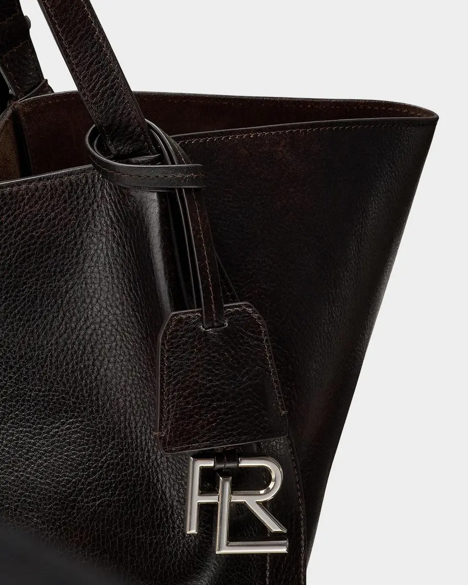 Ralph Lauren Collection RL 888 Distressed Leather Tote | Thumbnail 7