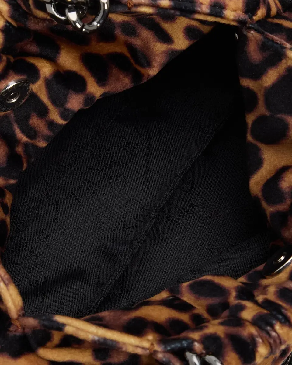 Stella McCartney Falabella Mini Leopard-Print 3-Chain Shoulder Bag | Thumbnail 4 Stella McCartney Falabella Mini Leopard-Print 3-Chain Shoulder Bag | Thumbnail 4