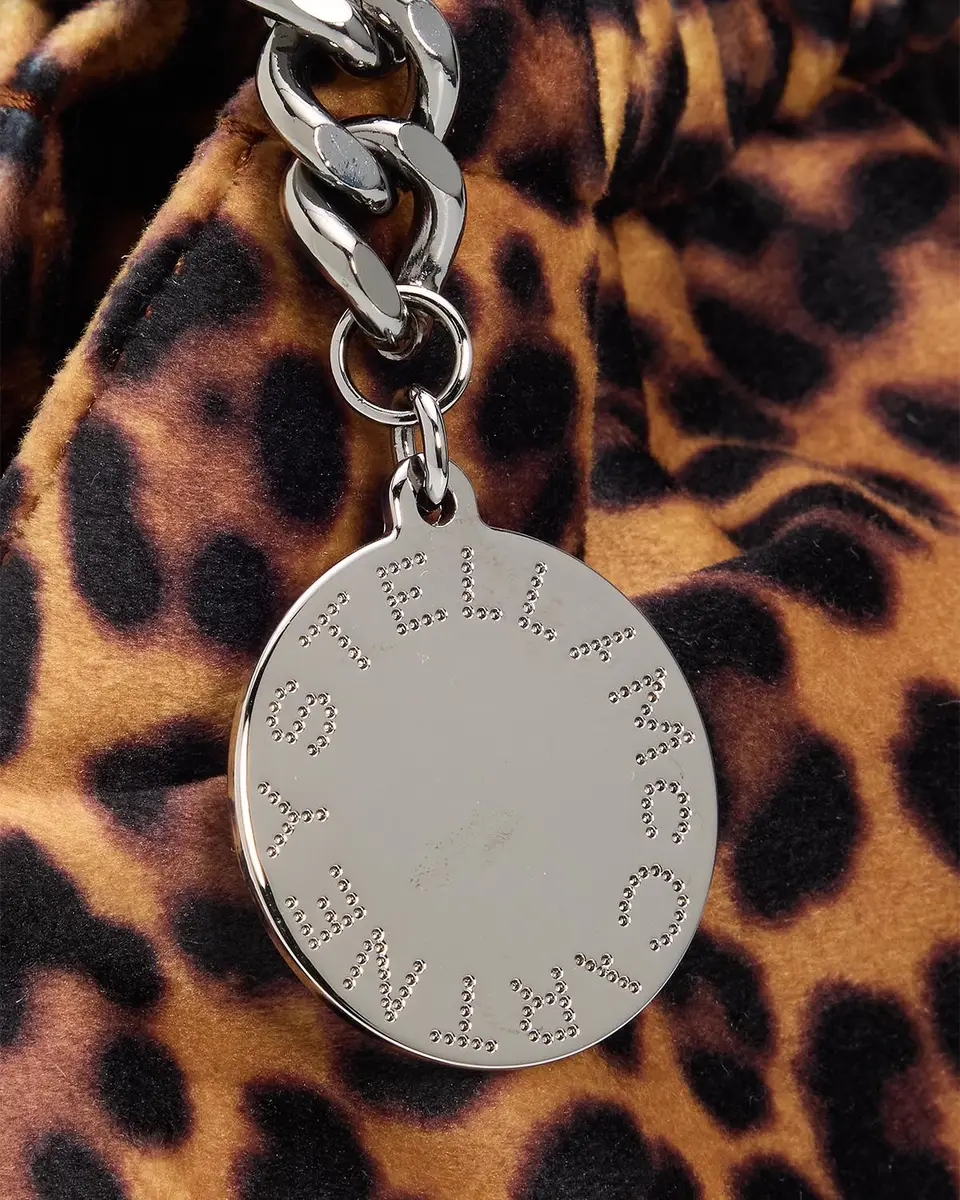 Stella McCartney Falabella Mini Leopard-Print 3-Chain Shoulder Bag | Thumbnail 6 Stella McCartney Falabella Mini Leopard-Print 3-Chain Shoulder Bag | Thumbnail 6