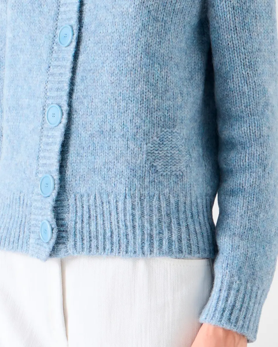 Akris punto Fluffy Alpaca-Blend Cardigan | Thumbnail 5 Akris punto Fluffy Alpaca-Blend Cardigan | Thumbnail 5