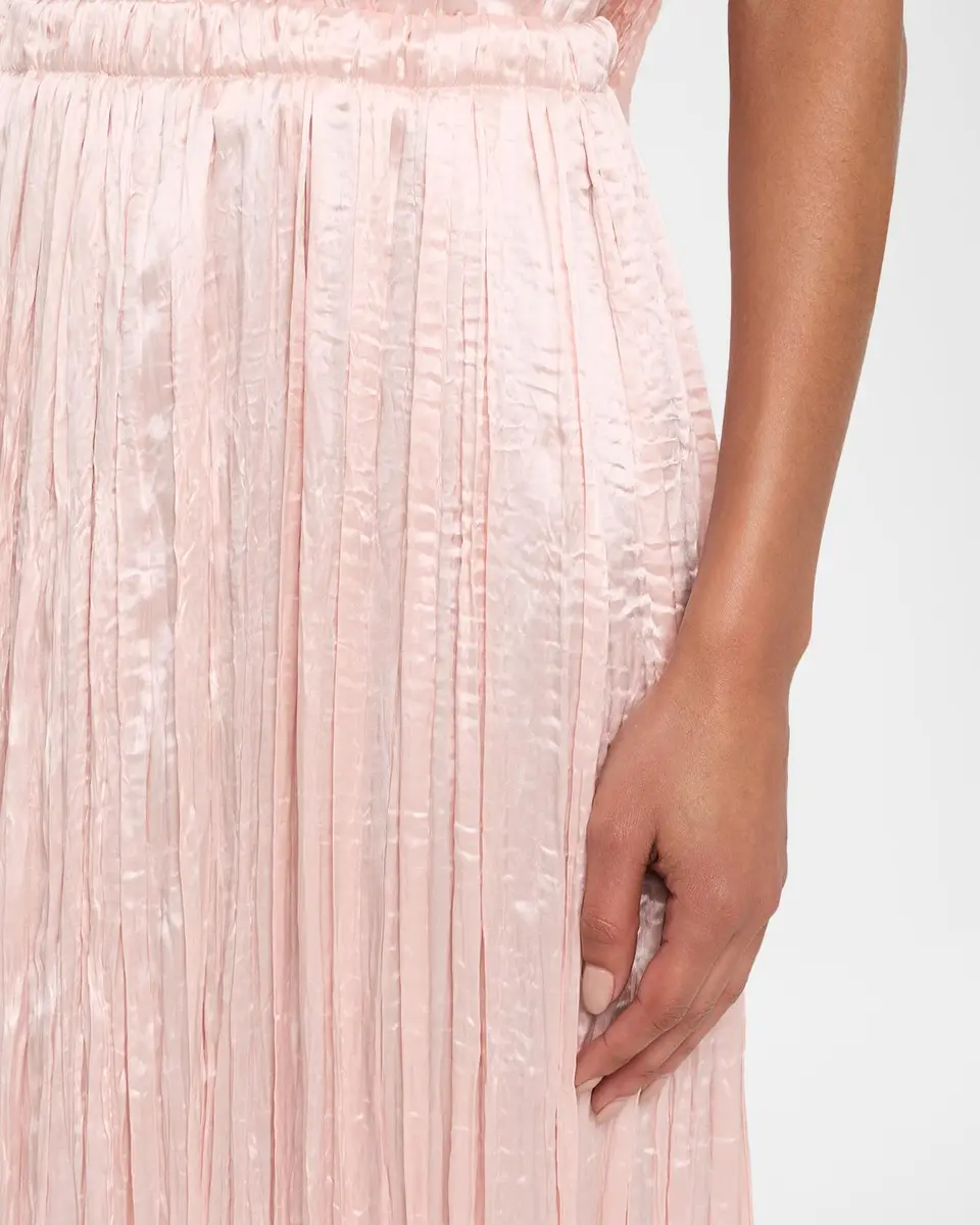 Adam Lippes Aria Pleated Silk Maxi Skirt | Thumbnail 5 Adam Lippes Aria Pleated Silk Maxi Skirt | Thumbnail 5