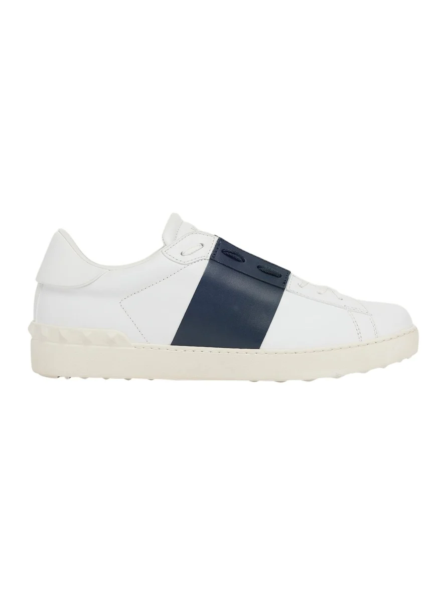 Men's Open Calfskin Sneakers
