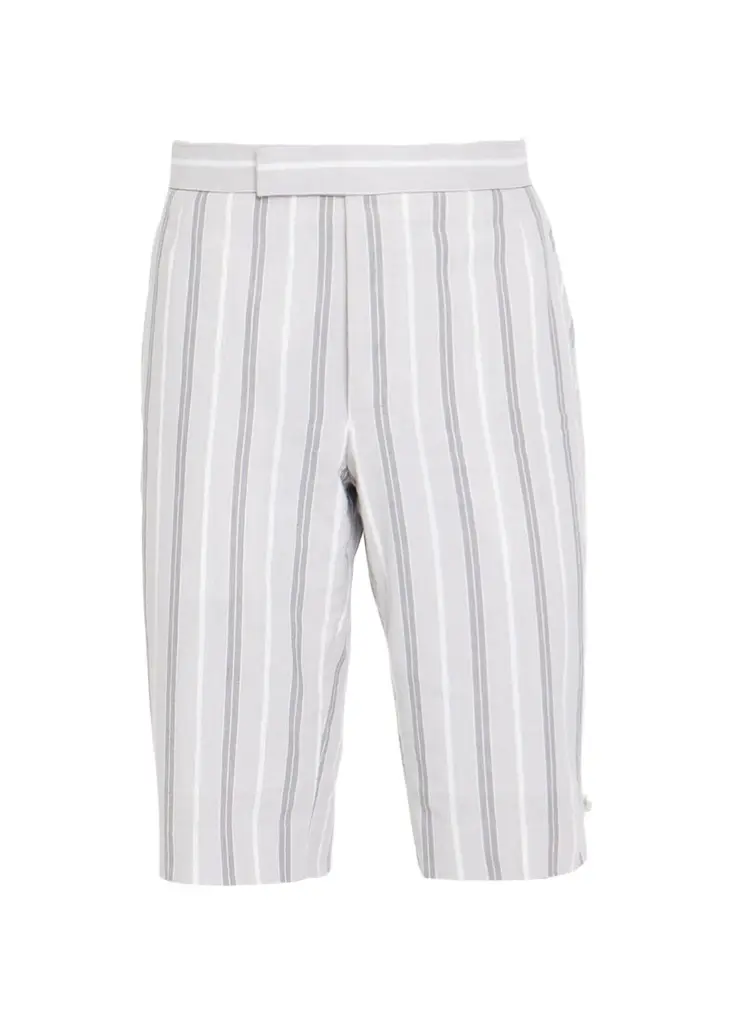 Thom Browne Striped CottonShorts | Image 1 Thom Browne Striped CottonShorts | Image 1