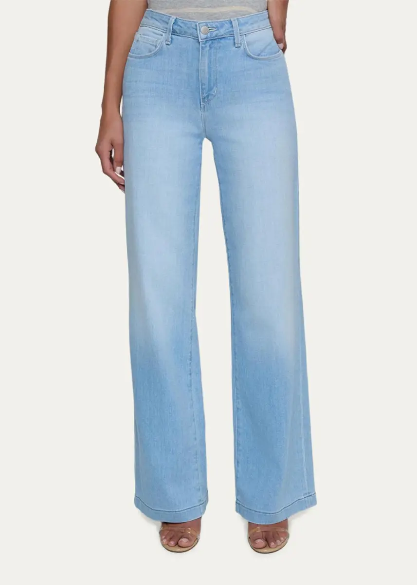 L'Agence Scottie High-Rise Wide-Leg Jeans | Thumbnail 4