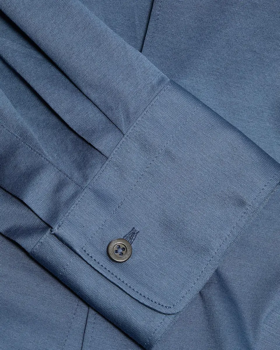 Canali Men's Jersey Sport Shirt | Thumbnail 6 Canali Men's Jersey Sport Shirt | Thumbnail 6