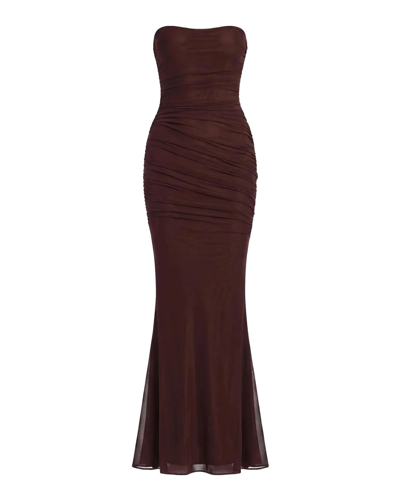 Isadore Strapless Ruched Dress