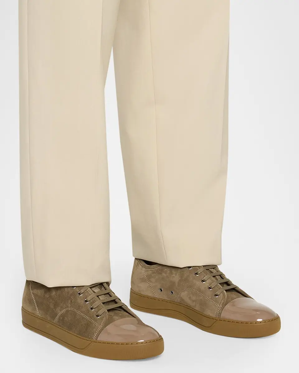 Lanvin DBB1 Leather Low-Top Sneakers | Thumbnail 2 Lanvin DBB1 Leather Low-Top Sneakers | Thumbnail 2