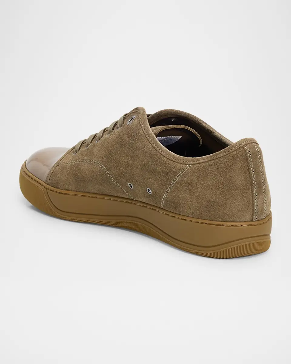 Lanvin DBB1 Leather Low-Top Sneakers | Thumbnail 4 Lanvin DBB1 Leather Low-Top Sneakers | Thumbnail 4