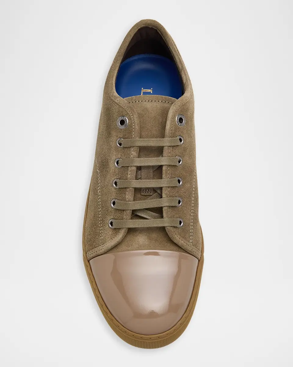 Lanvin DBB1 Leather Low-Top Sneakers | Thumbnail 6 Lanvin DBB1 Leather Low-Top Sneakers | Thumbnail 6