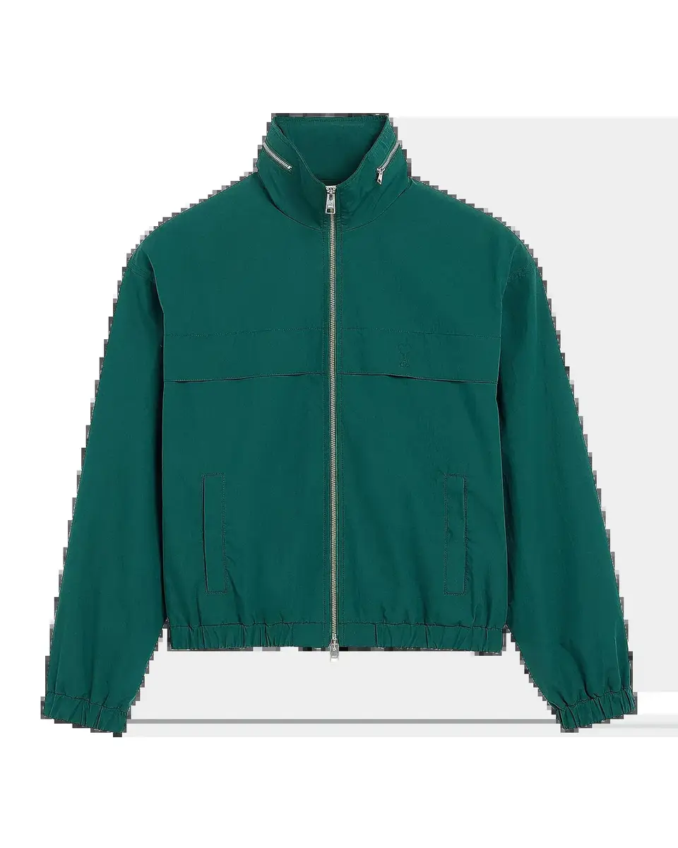 AMI PARIS Ami de Coeur Full-Zip Windbreaker Jacket | Thumbnail 2 AMI PARIS Ami de Coeur Full-Zip Windbreaker Jacket | Thumbnail 2