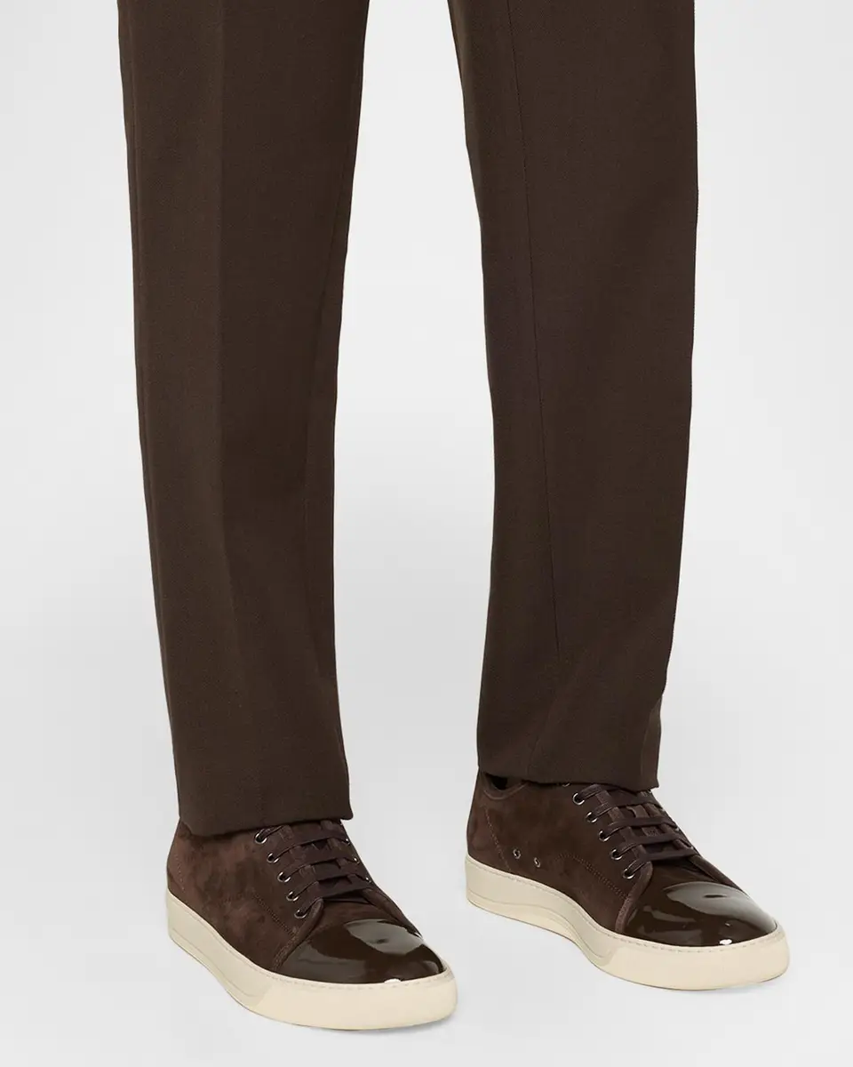 Lanvin DBB1 Leather Low-Top Sneakers | Thumbnail 2 Lanvin DBB1 Leather Low-Top Sneakers | Thumbnail 2