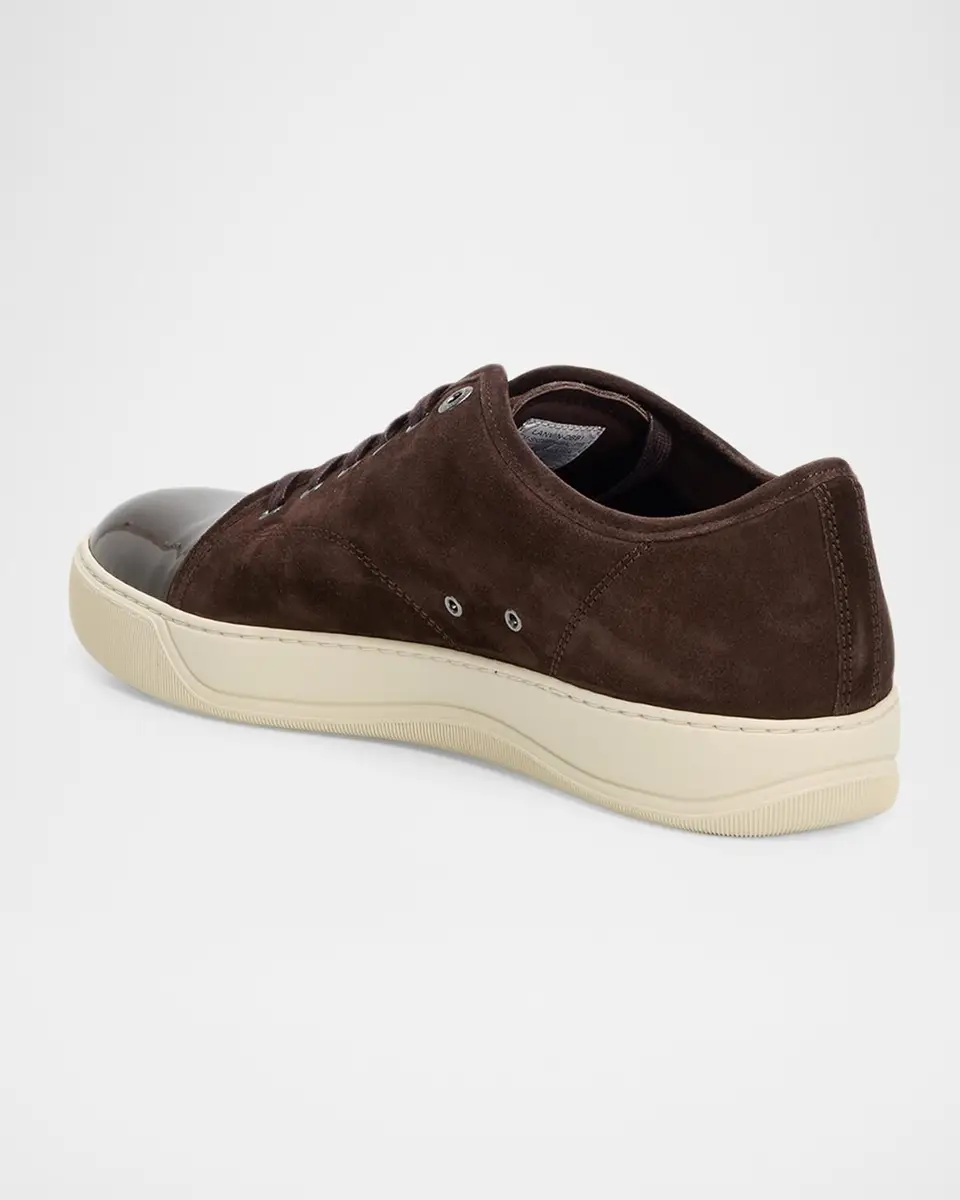 Lanvin DBB1 Leather Low-Top Sneakers | Thumbnail 4 Lanvin DBB1 Leather Low-Top Sneakers | Thumbnail 4