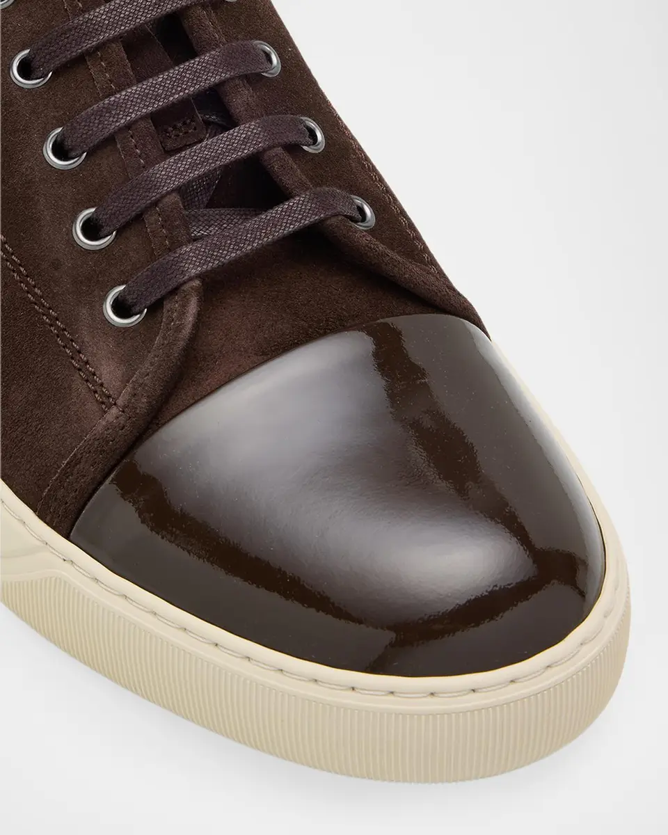Lanvin DBB1 Leather Low-Top Sneakers | Thumbnail 5 Lanvin DBB1 Leather Low-Top Sneakers | Thumbnail 5