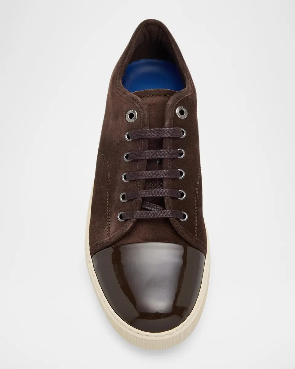 Lanvin DBB1 Leather Low-Top Sneakers | Thumbnail 6 Lanvin DBB1 Leather Low-Top Sneakers | Thumbnail 6