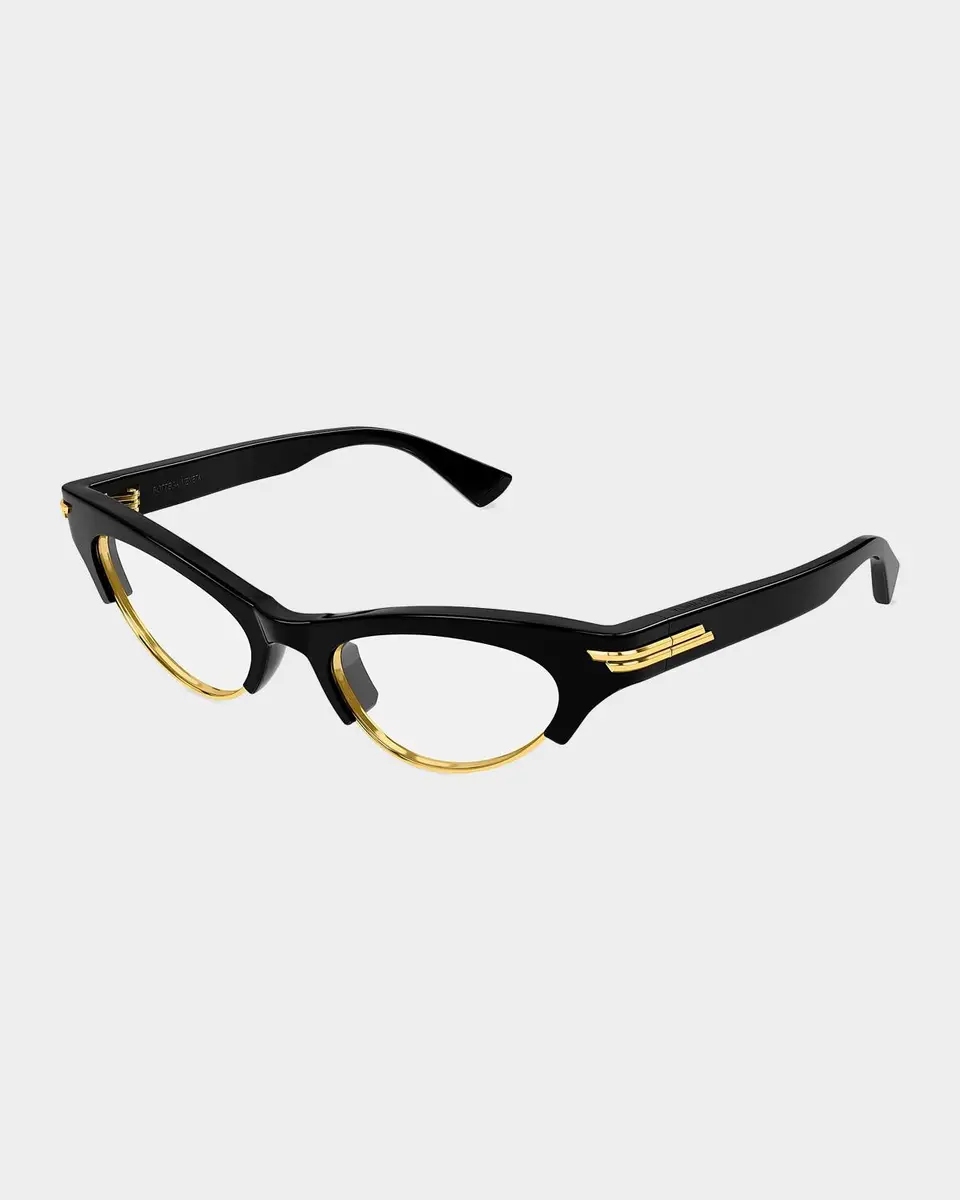 Bottega Veneta Bold Ribbon 52MM Cat-Eye Sunglasses | Thumbnail 2