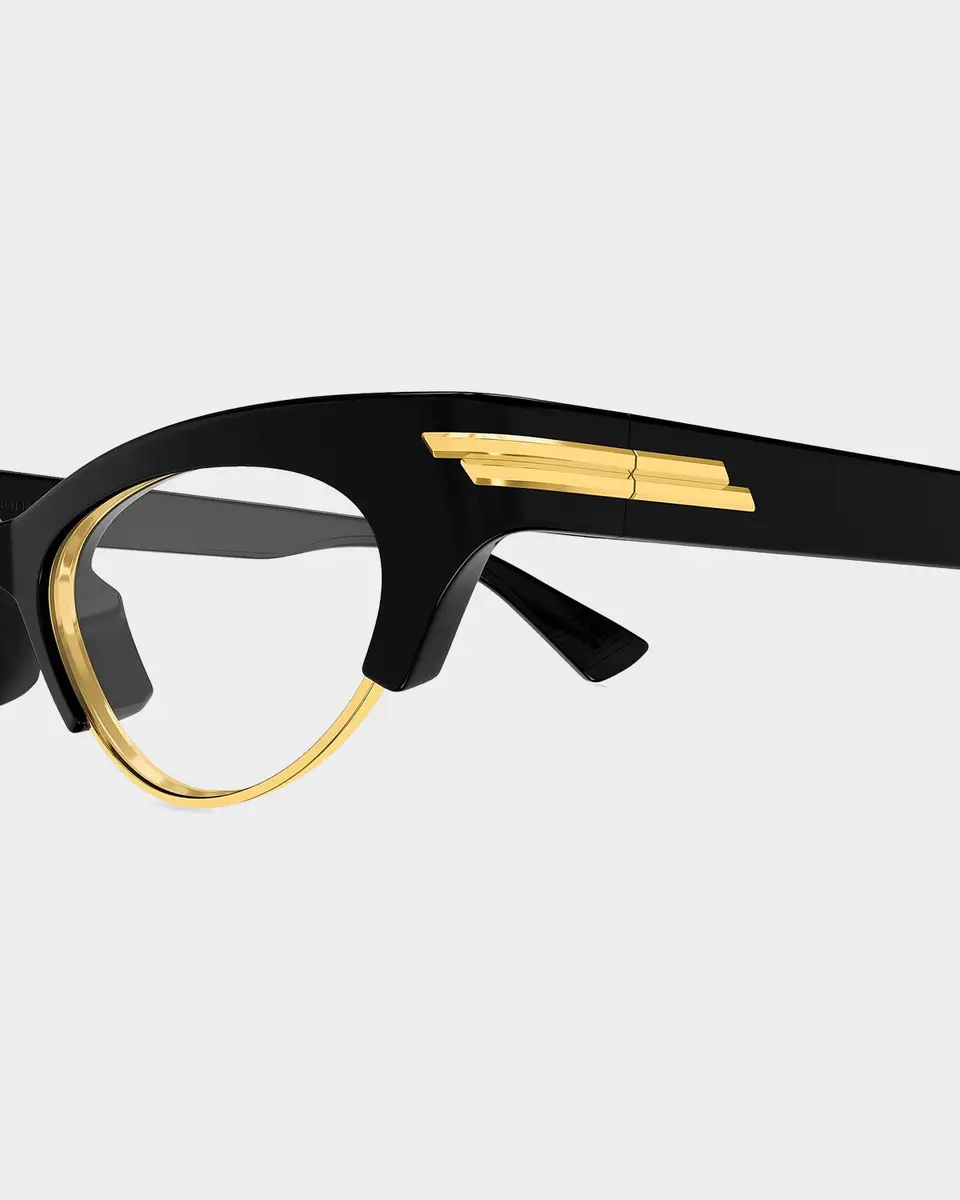 Bottega Veneta Bold Ribbon 52MM Cat-Eye Sunglasses | Thumbnail 3