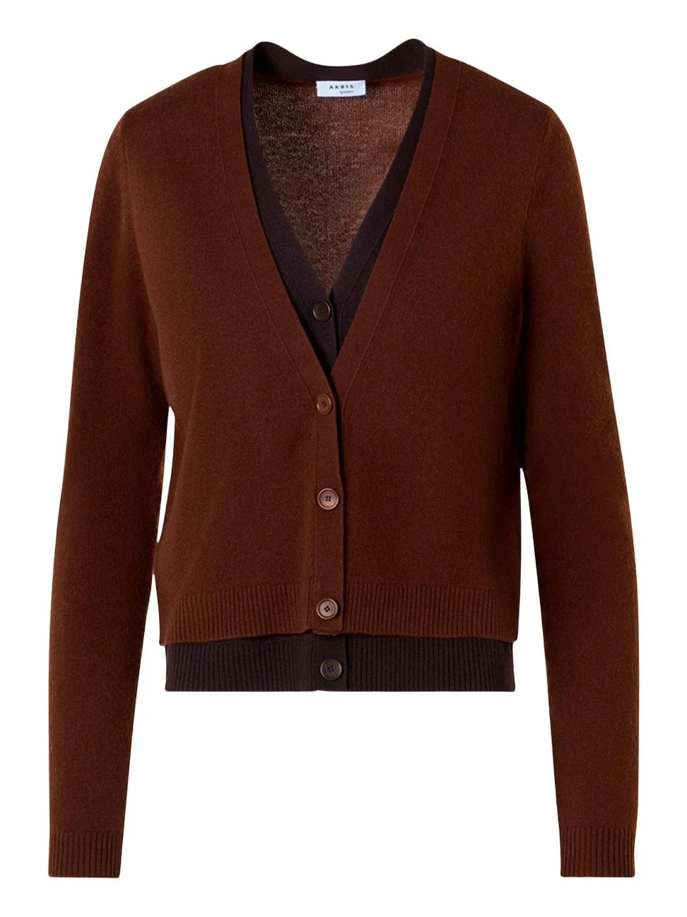 Wool-Cashmere V-Neck Cardigan Wool-Cashmere V-Neck Cardigan
